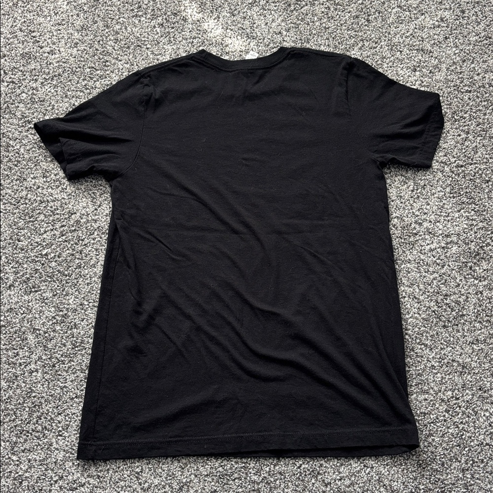 EUC Feelin Cute Might Curse You Later Short Sleeve Halloween Graphic Tee Size M - Picture 3 of 3